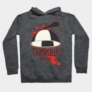 Criminally stupid - Jail Beanie with a propeller Hoodie